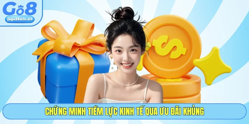 GO8 Lừa Đảo Và Sự Thật Về Thương Hiệu Cá Cược GO8 Lâu Năm 5 Chứng minh tiềm lực kinh tế qua ưu đãi khủng